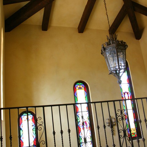 Drywall Stained Glass